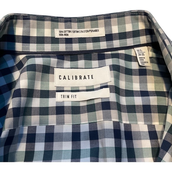CALIBRATE MENS SHIRT SIZE LARGE NWOT - Picture 3 of 4